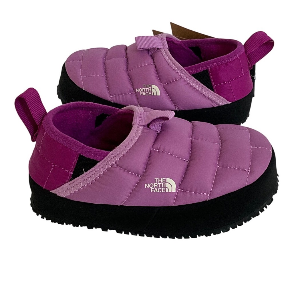 The North Face ThermoBall Traction Mule II Kids Dragonfruit Slip On Shoes 11 NWT